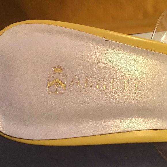 ABAETE T -Strap Wedge Heel shoes sz 8 - Picture 11 of 11